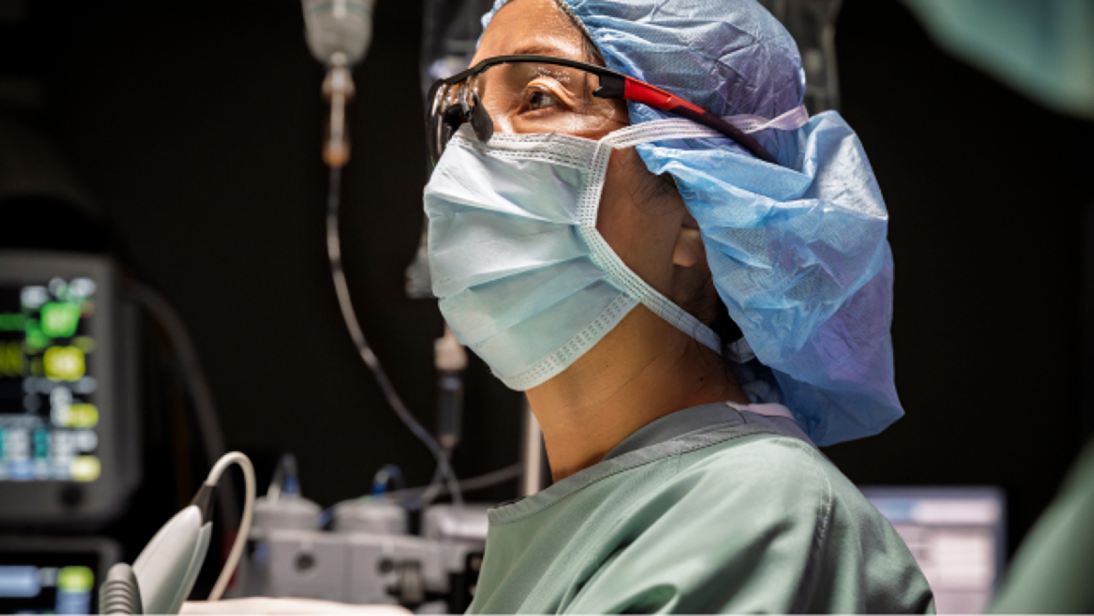 In gynecologic surgery