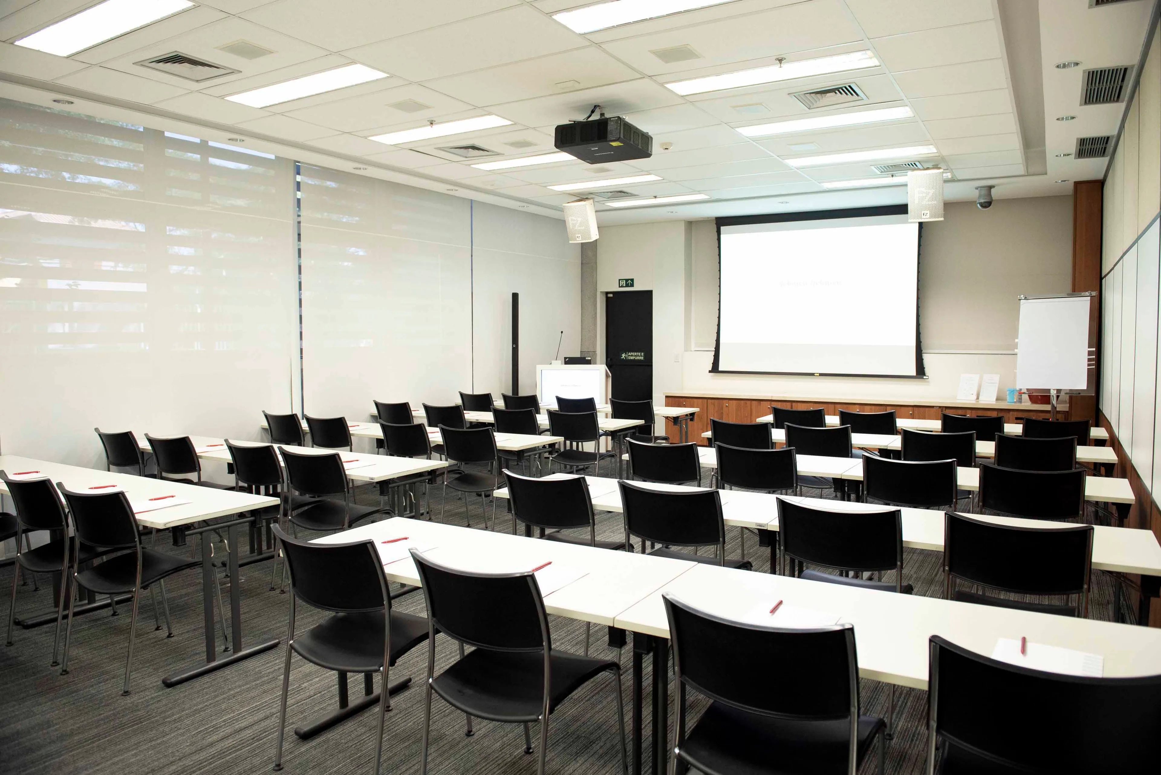Classroom in the Johnson & Johnson Institute facility location in São Paulo, Brazil