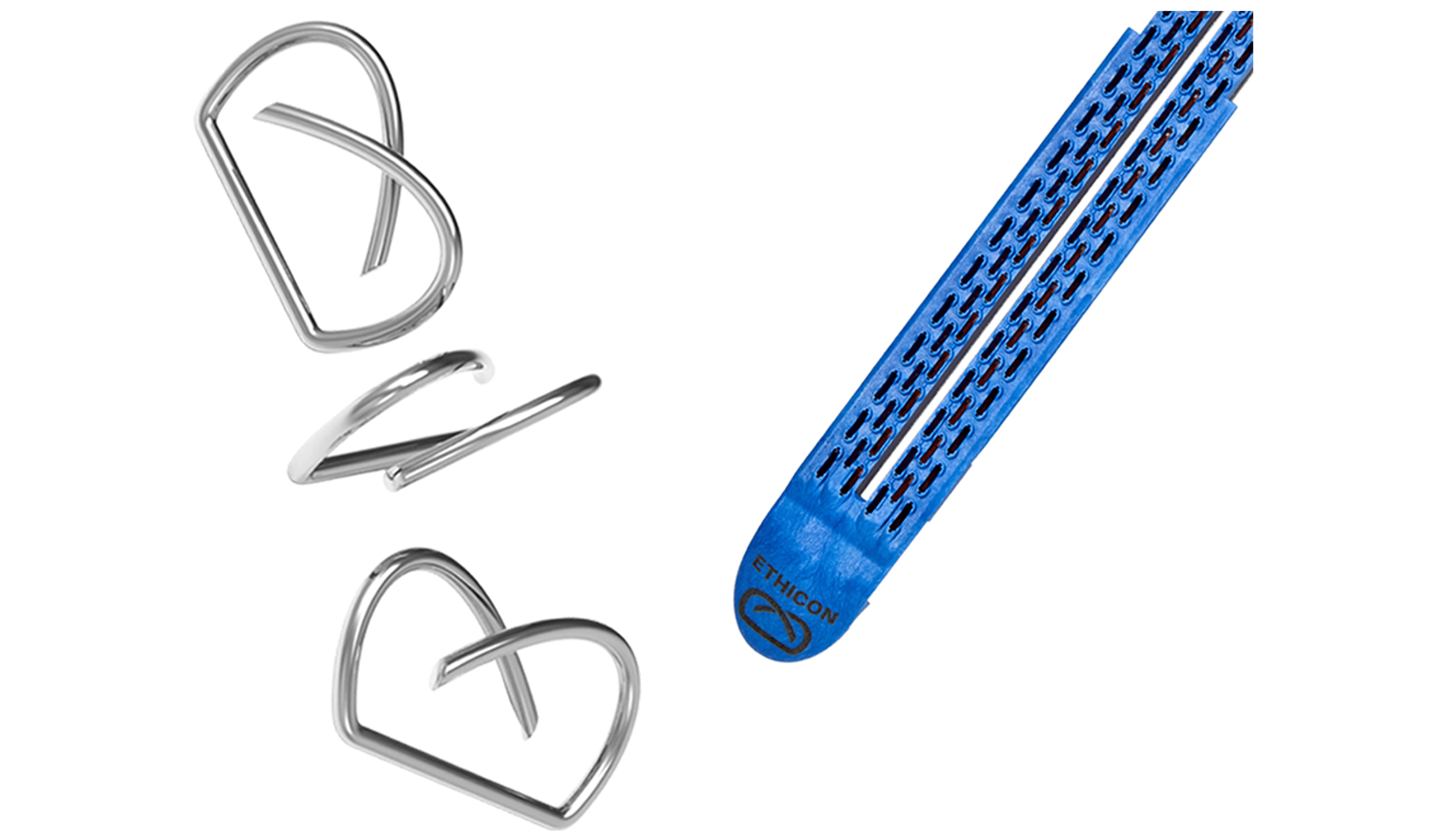 3D stapling and gripping surface technology