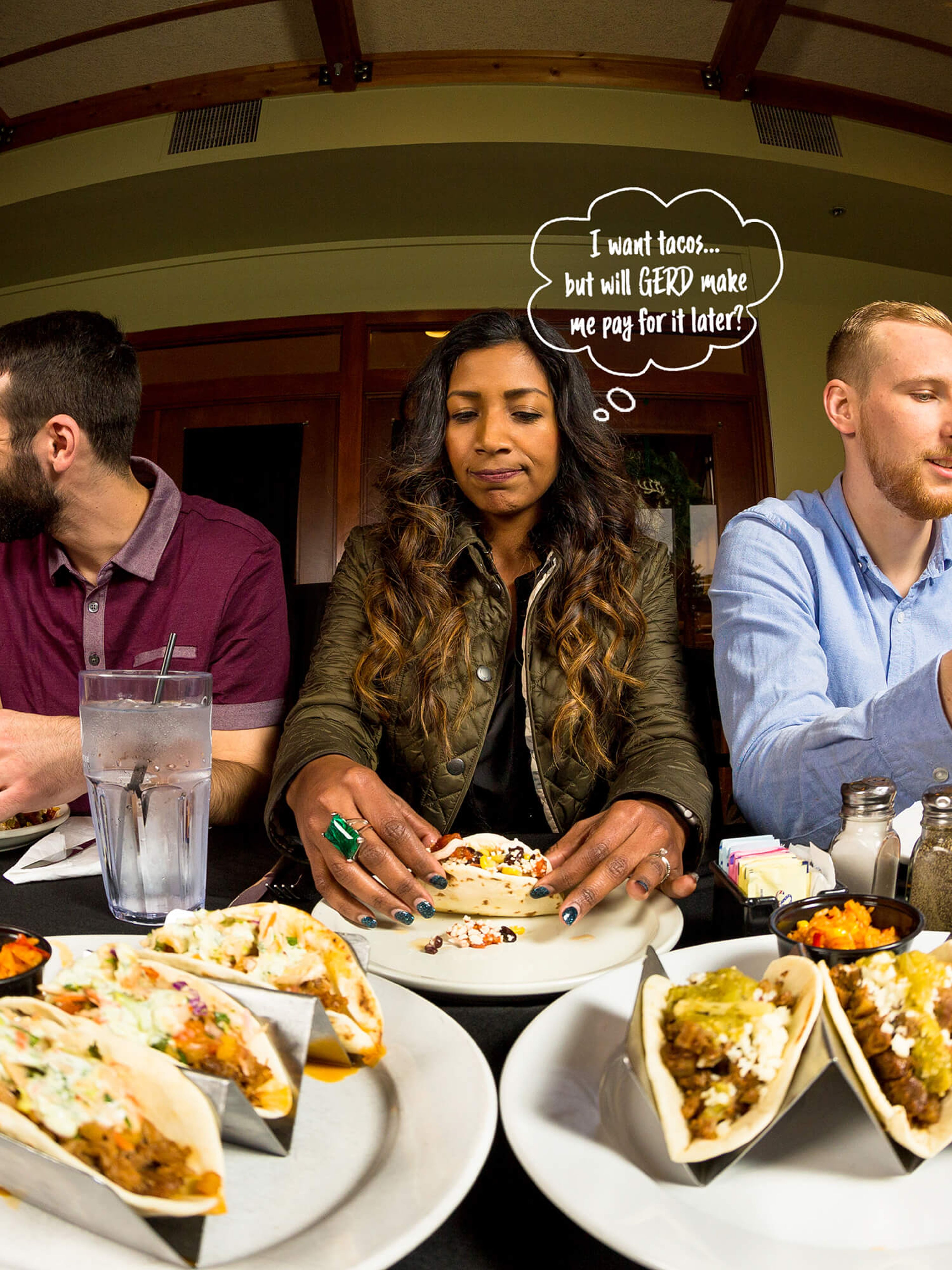 I want tacos, but will GERD make me pay for it later?