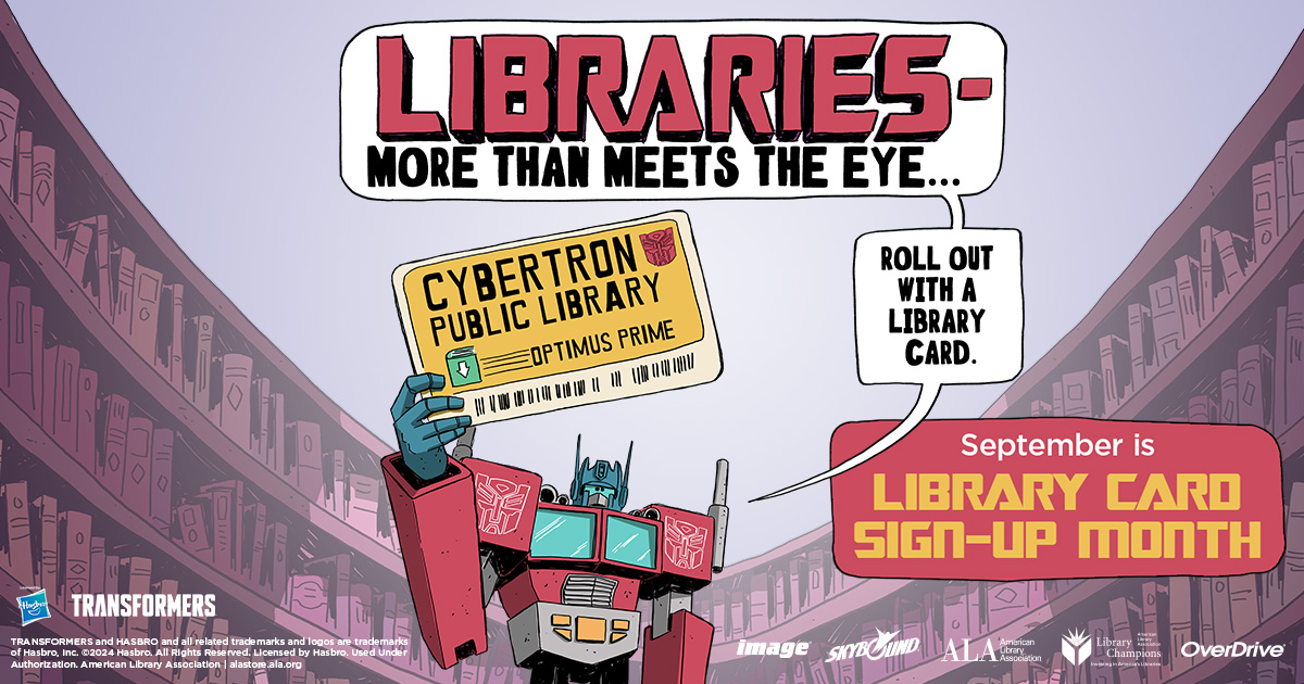 Library Card Sign Up Month