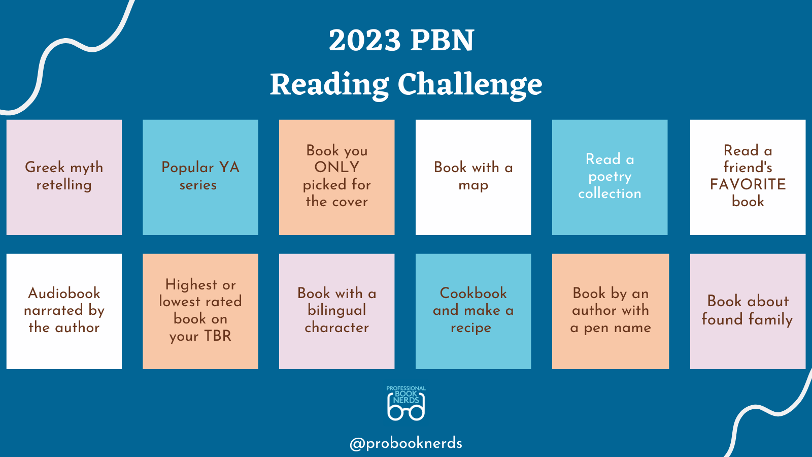 Read outside the box with the 2023 Reading Challenge