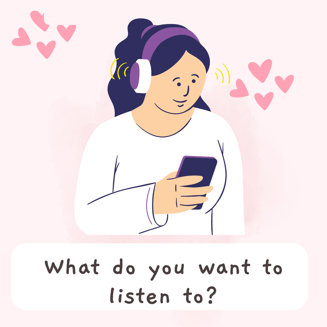 What do you want to listen to?