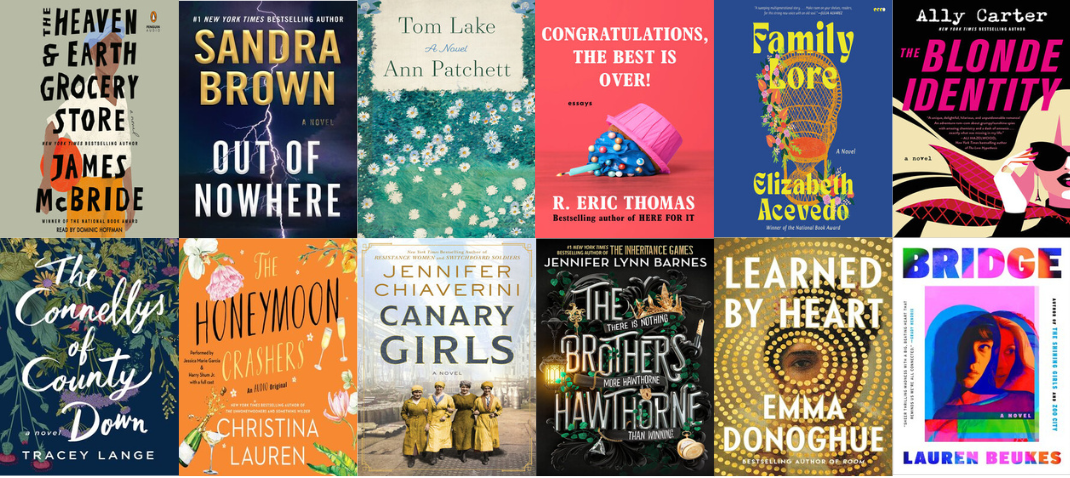 A collage of book covers from August releases