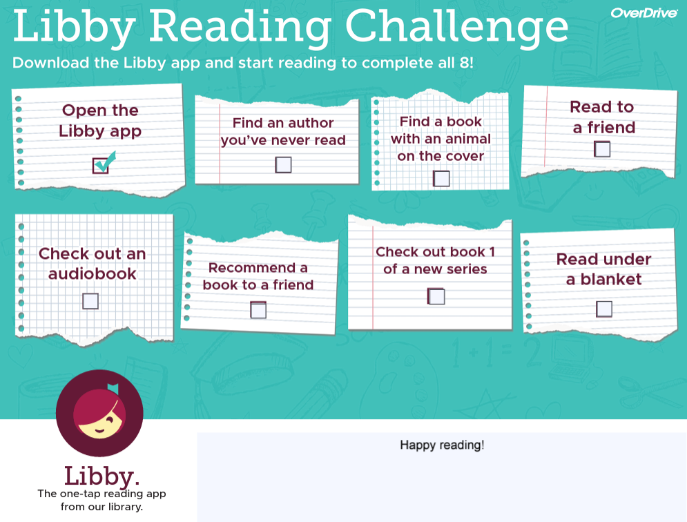 Libby Reading Challenge