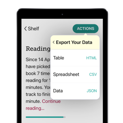 Export notes and highlights in Libby