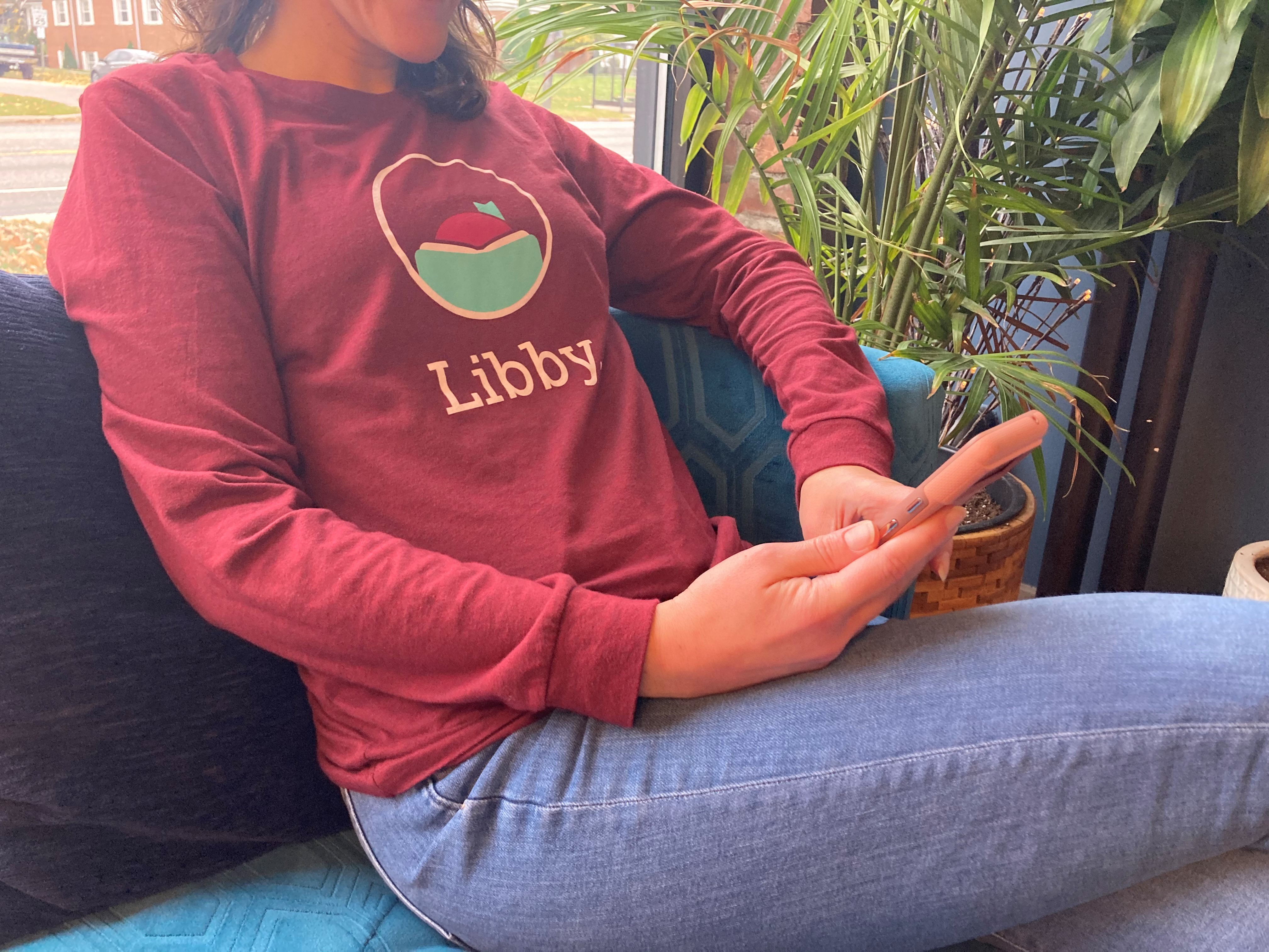 Show off your love of reading with Libby apparel