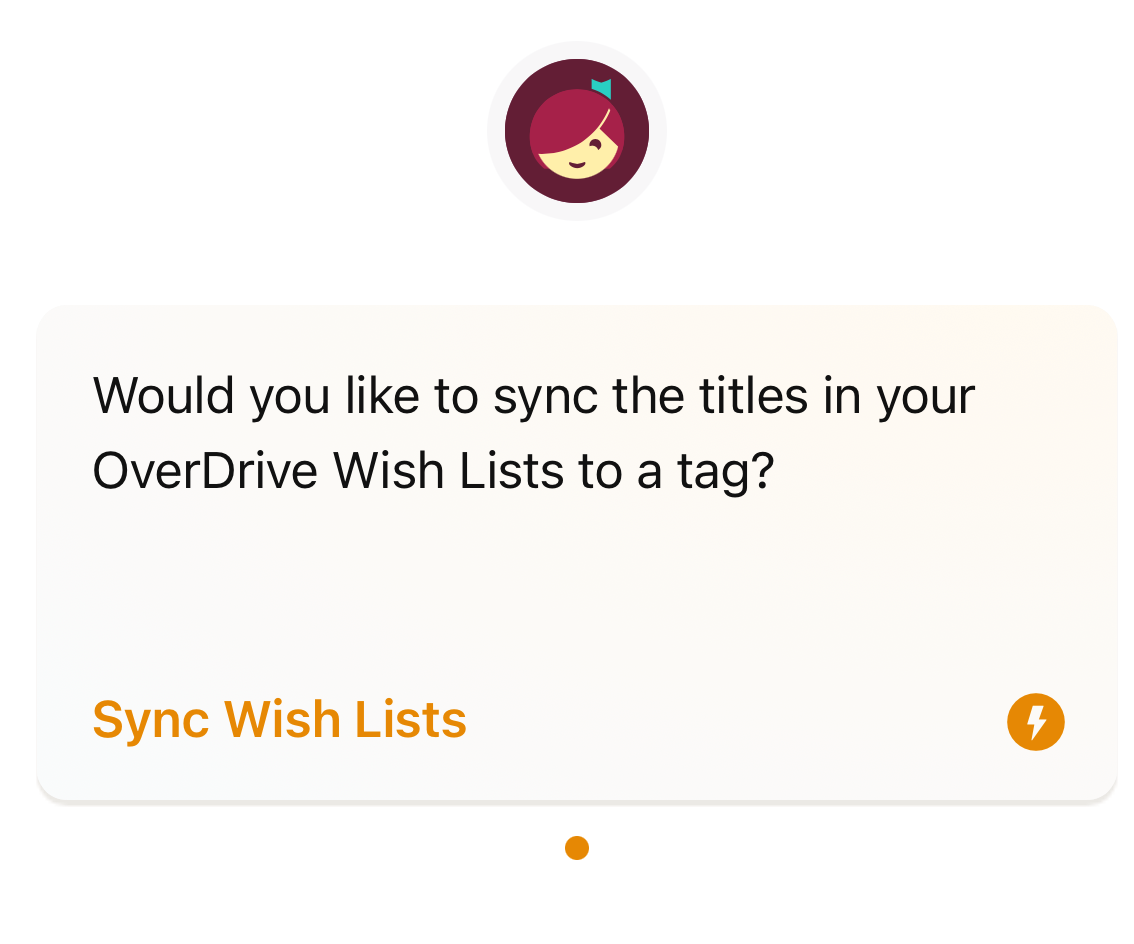 Wish list sync