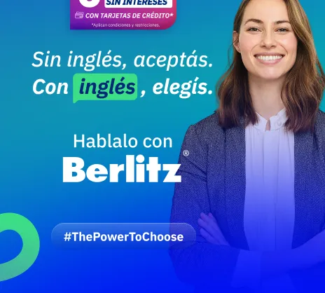 Profesor de ingles de Berlitz tomando un examen.