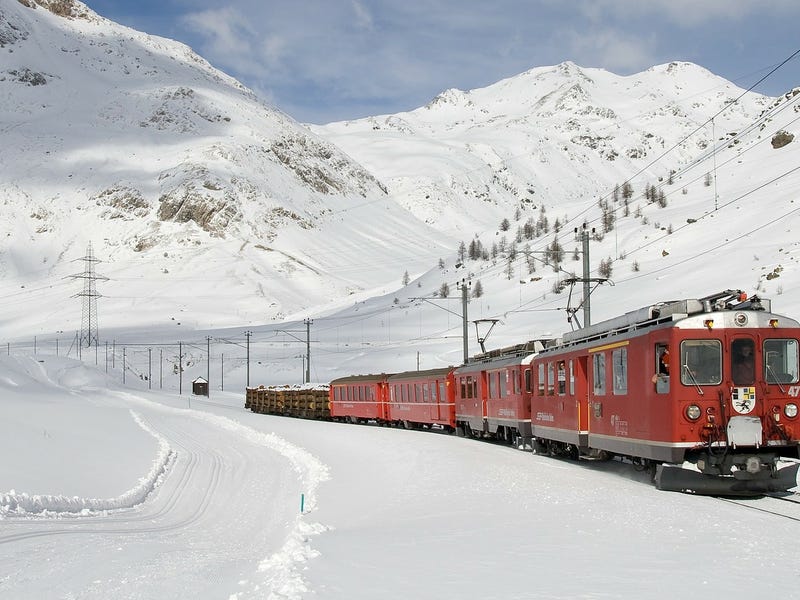 Švýcarsko vlakem, blog