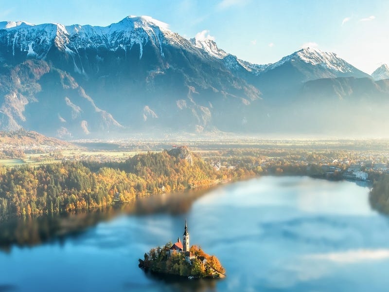 Slovinsko jezero Bled