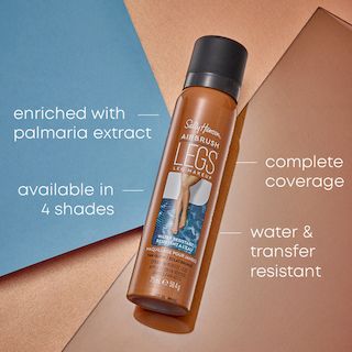 Airbrush Legs Spray - Leg Makeup in Tan Glow by Sally Hansen