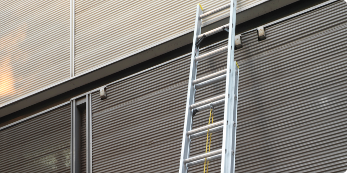 Desventajas de escaleras telescópicas