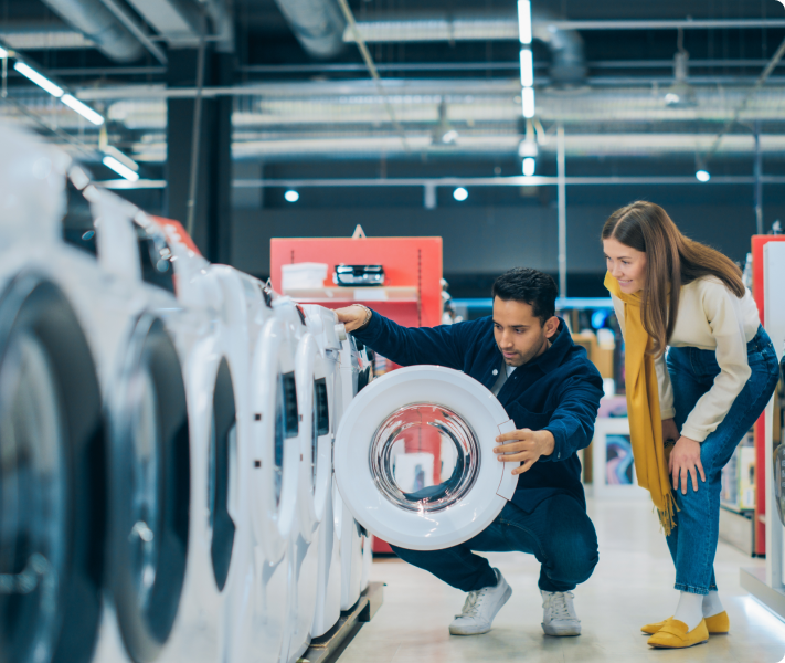 Ahorro de agua y energía en lavadoras inteligentes