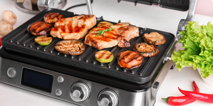 Parrilla eléctrica: opción para espacios pequeños