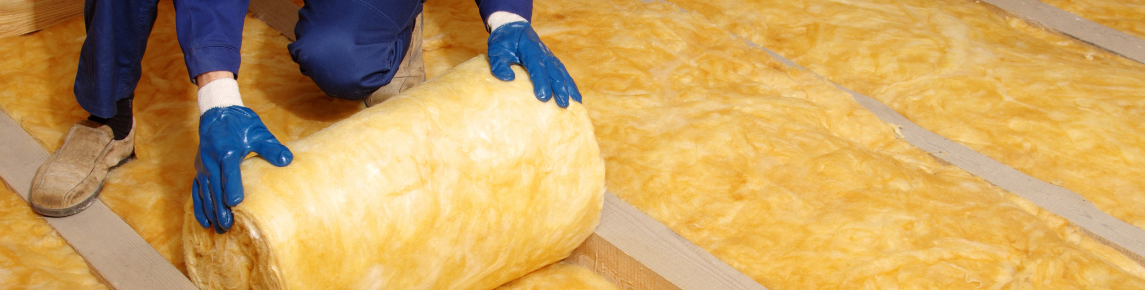 Lana de vidrio para aislamiento térmico y acústico