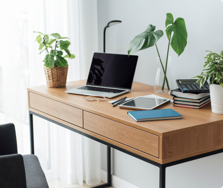 Ambiente saludable para estudiar o trabajar