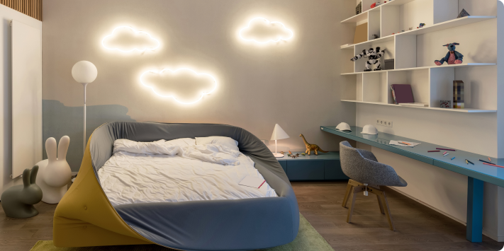 Seguridad en iluminación infantil