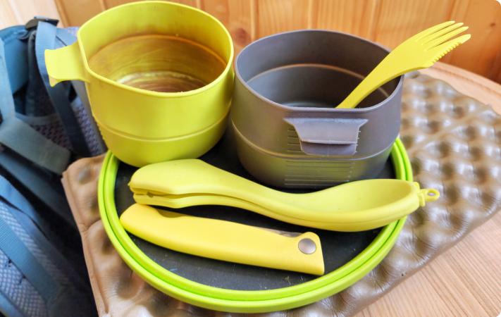 Kit de cocina para camping