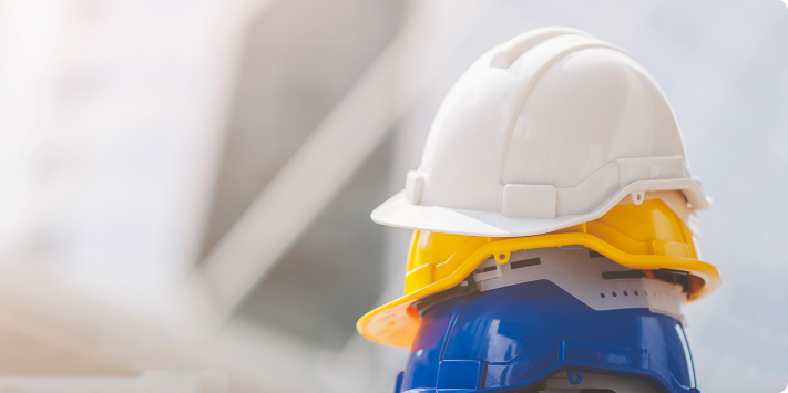 Partes del casco de seguridad