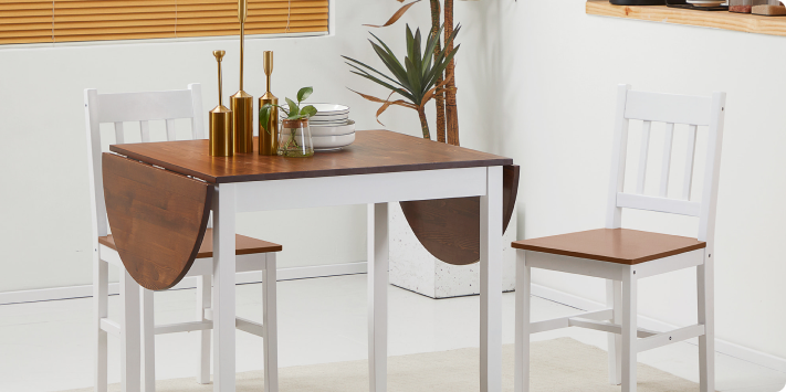 Mesas auxiliares plegables o con ruedas