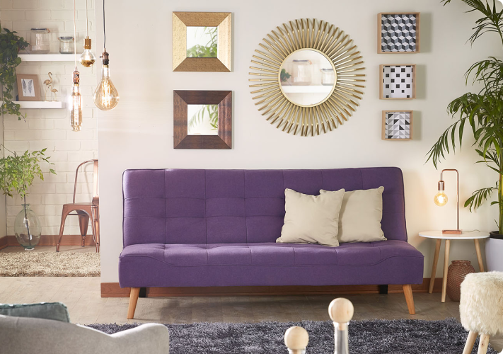 Colores y paredes para una sala pequeña