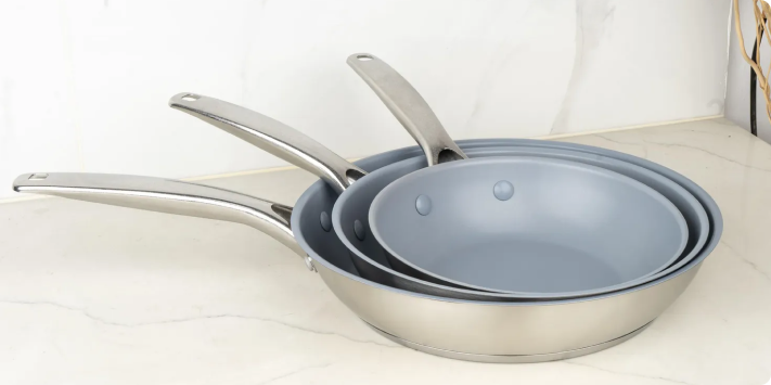 Sartén de acero inoxidable