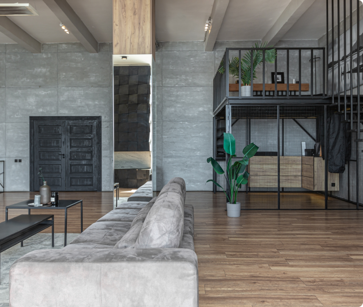 Revestimientos y acabados estilo industrial