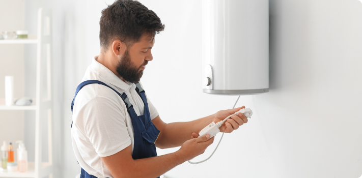 Cuidados para terma eléctrica