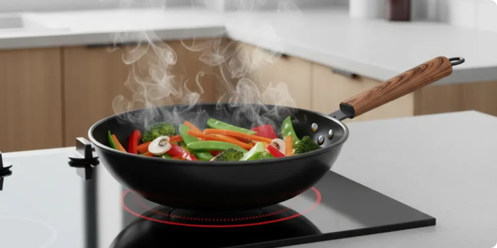 Sartén tipo wok