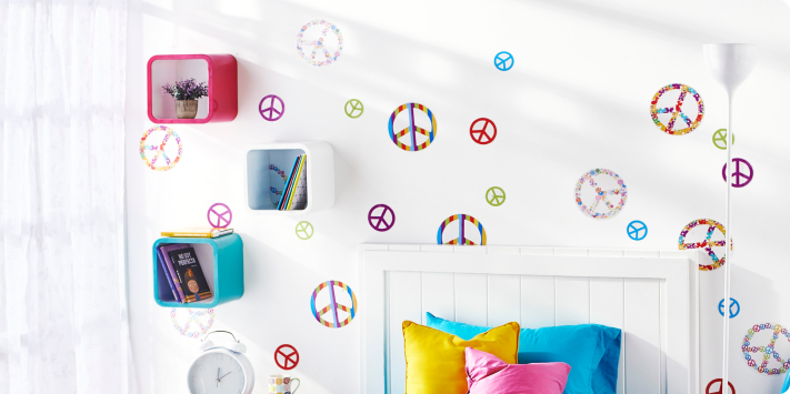 Estantes flotantes para dormitorio