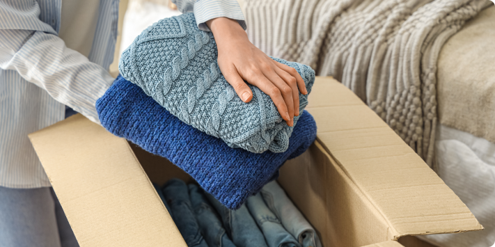 Organizar ropa y objetos personales