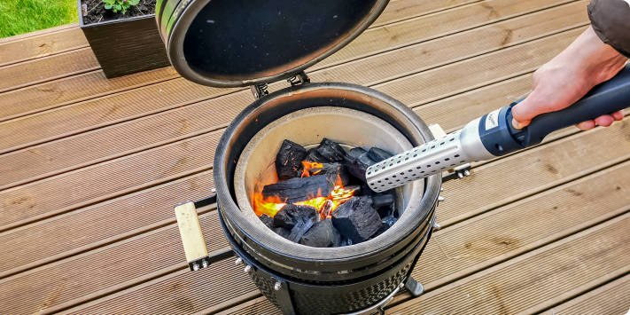 Encendedores y carbón