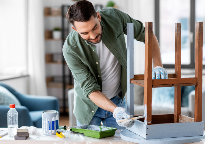 Cómo pintar un mueble de madera paso a paso
