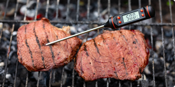 Termómetro para carnes