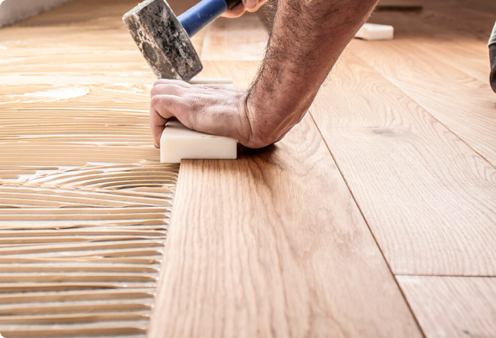 Instalación de piso laminado