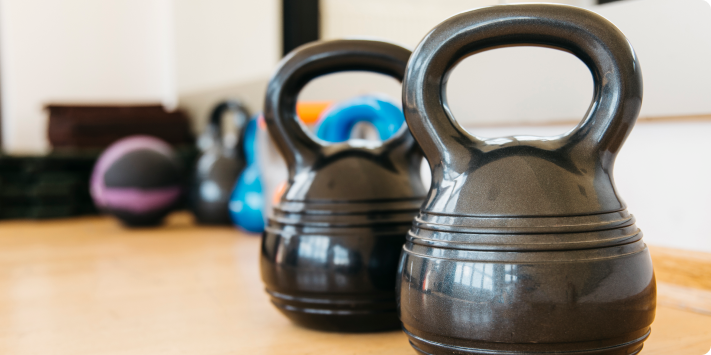 Accesorios para gimnasio en casa