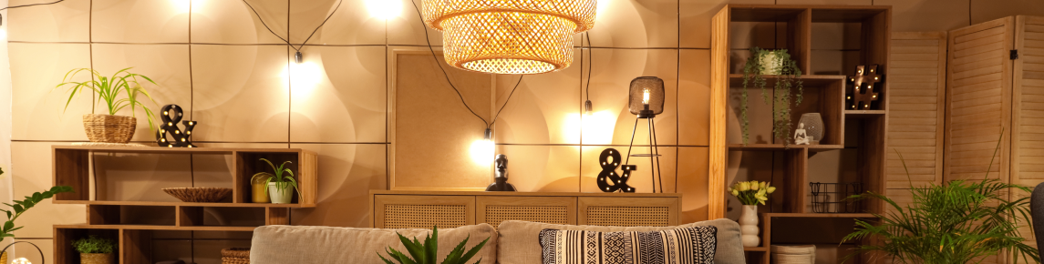 Tipos de iluminación para el hogar