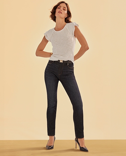 WHBM® Petite Elle Slim Ankle Pant