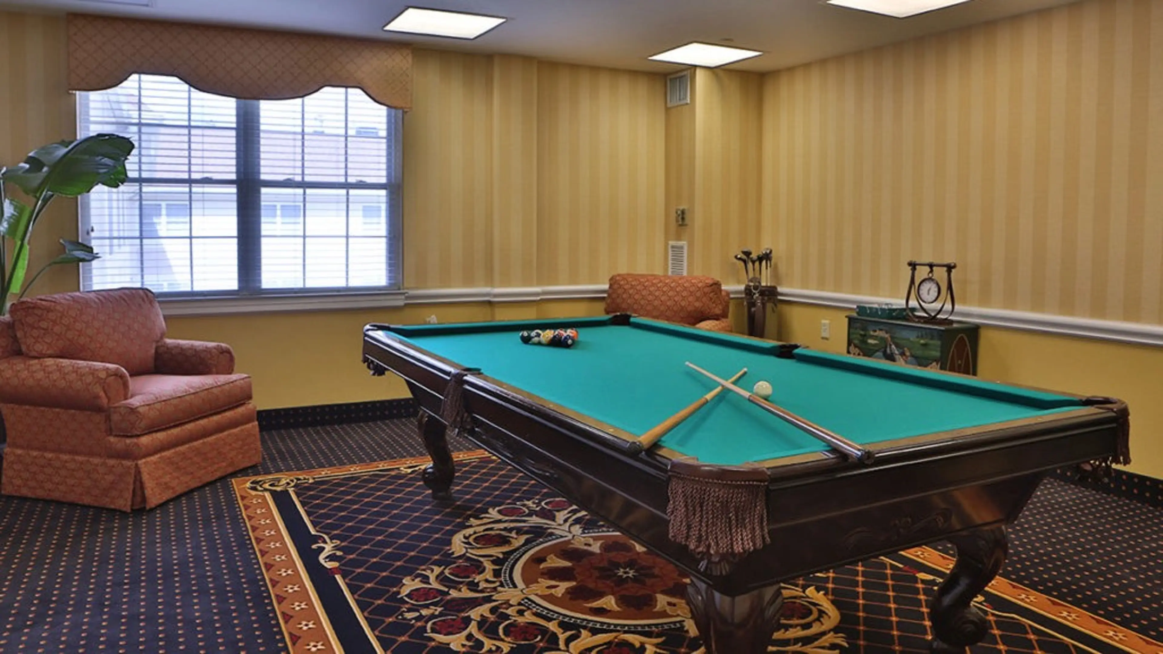 Mountain Ridge Billiard Room