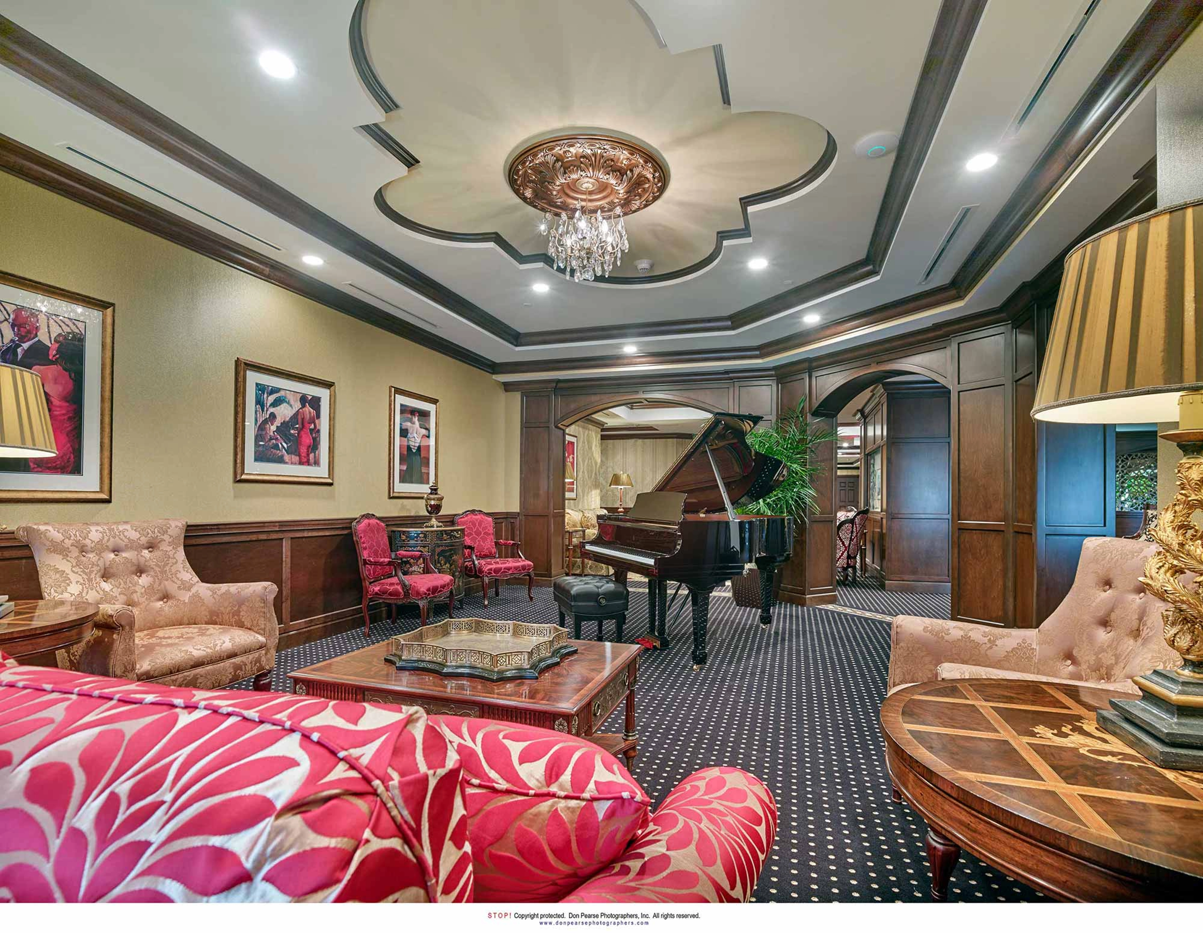 Livingston lobby piano