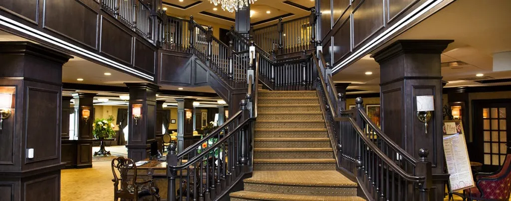 Upper Providence grand staircase