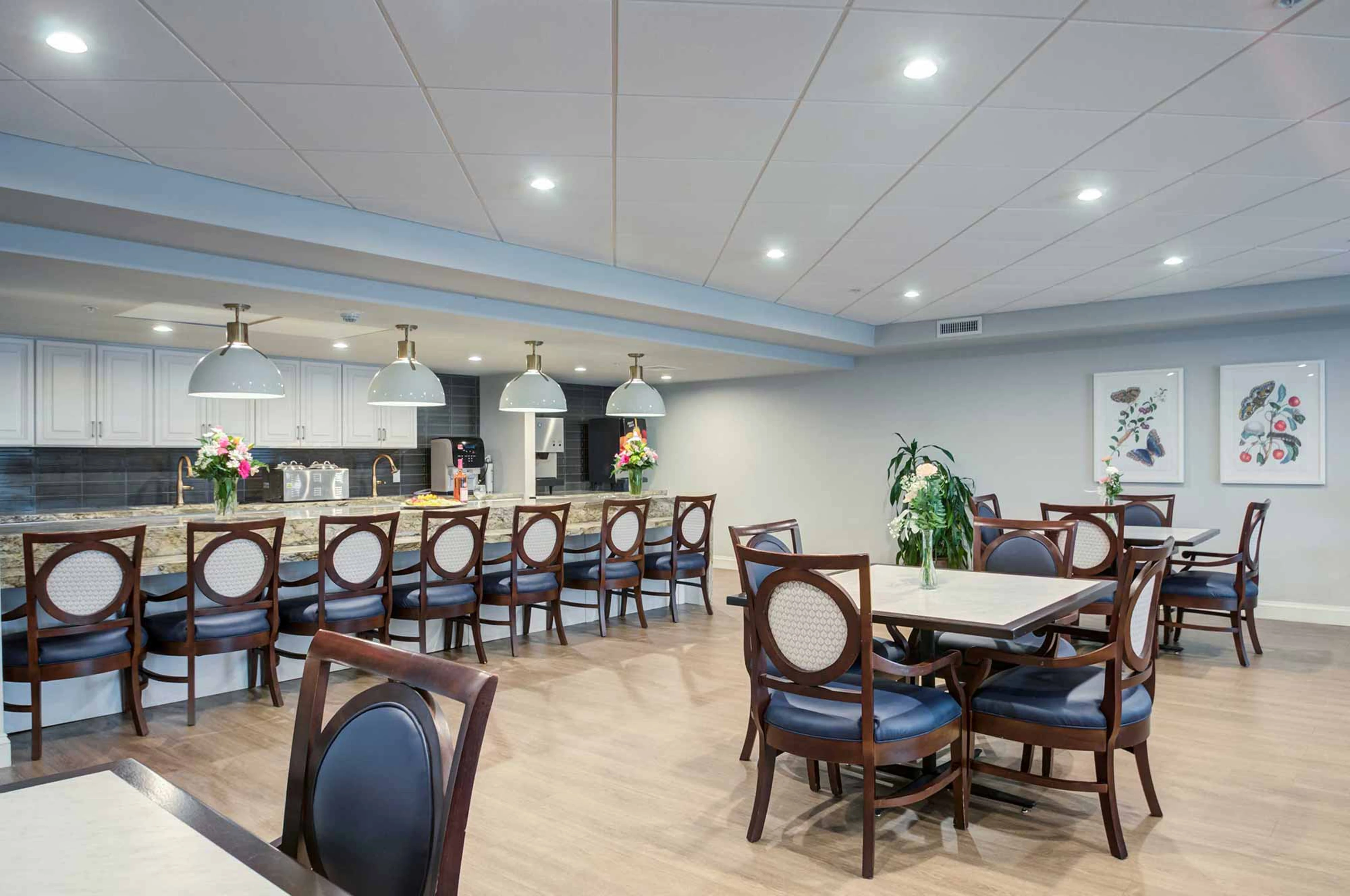 Brandywine Senior suites dining area