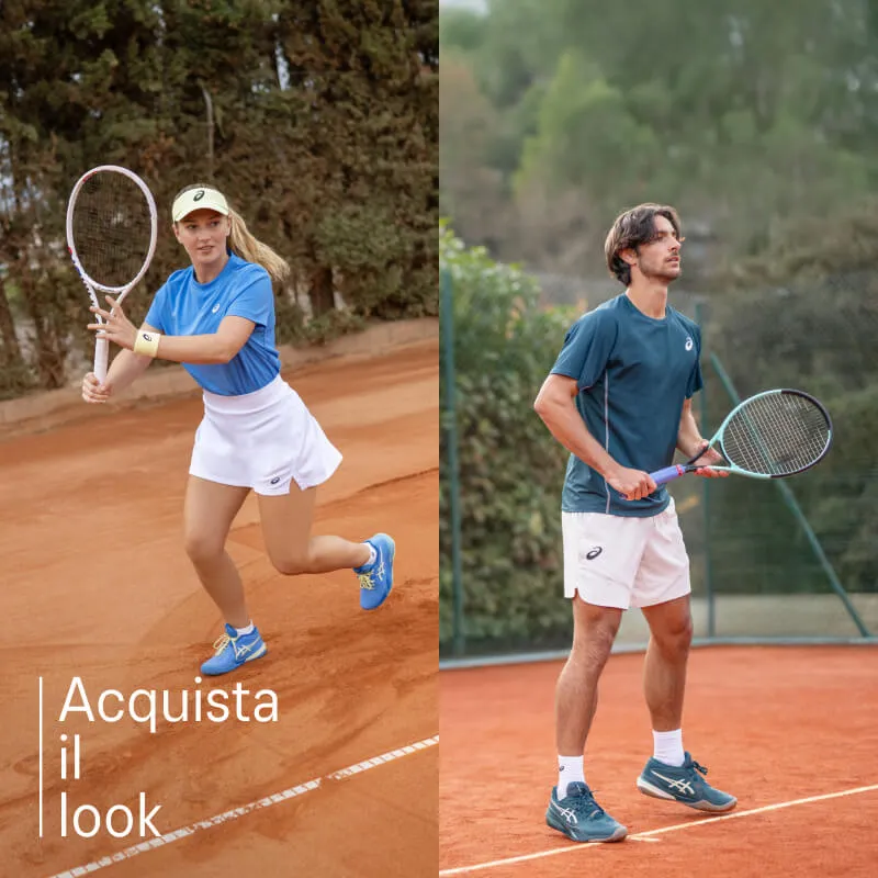 ASICS tennis shop the look component