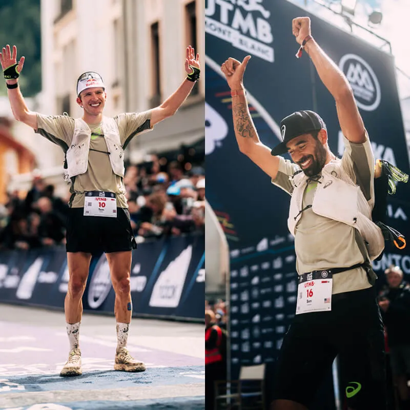 ASICS athlete Tom Evans wins UTMB 2025, teammate Ben Dhiman takes second
