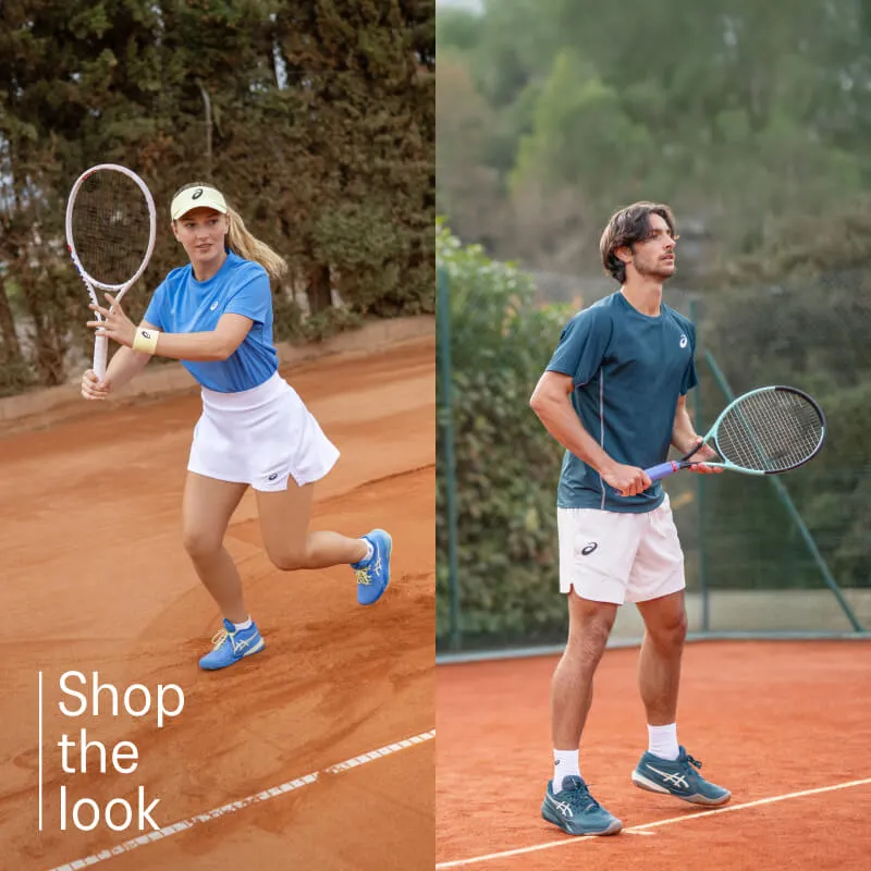 ASICS tennis shop the look component