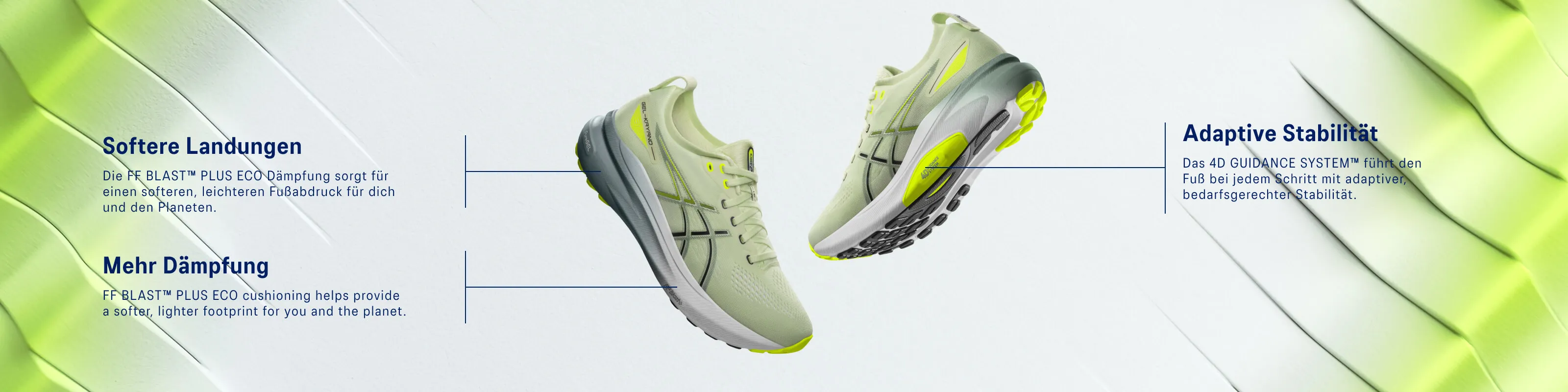 Neue ASICS GEL-KAYANO™ Kollektion | ASICS DE