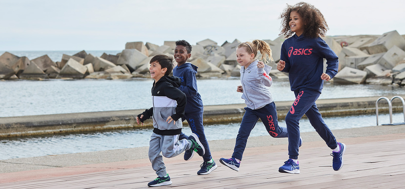 Asics running kids on sale