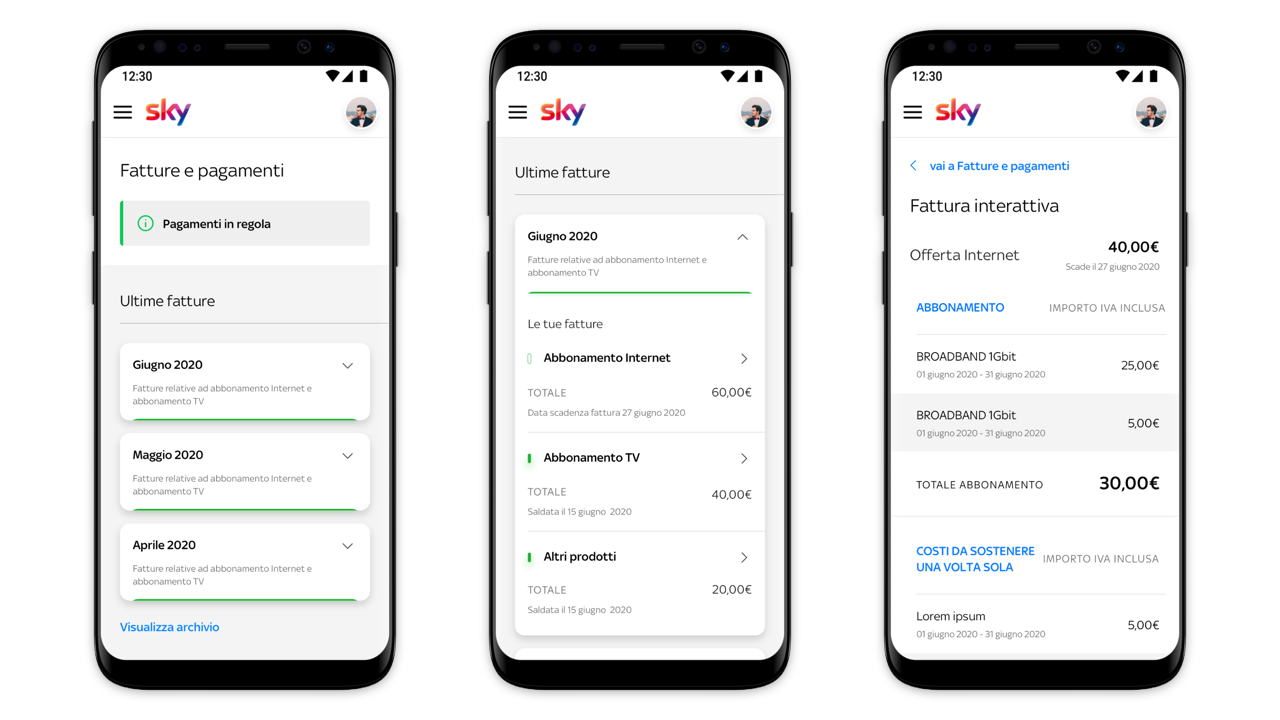Sky Fai Da Te Fatture E Pagamenti