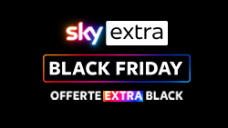 il black friday di sky extra con le offerte extra black